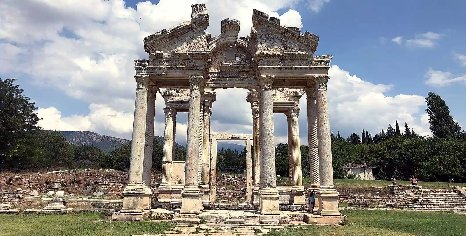 Aphrodisias in Aydin is a world heritage in Turkey