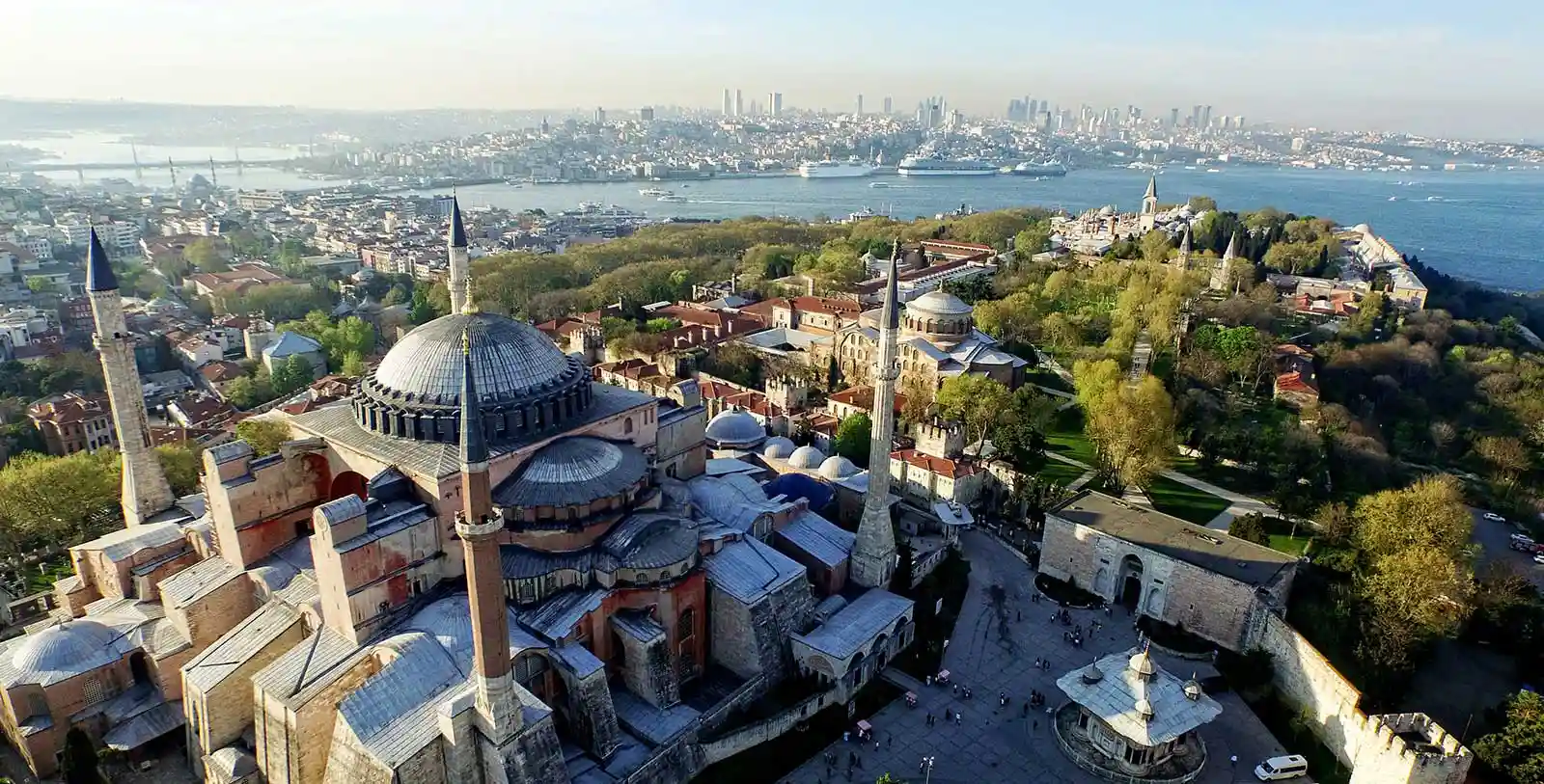 Historic peninsula of Istanbul is a historic heritage site in Turkey