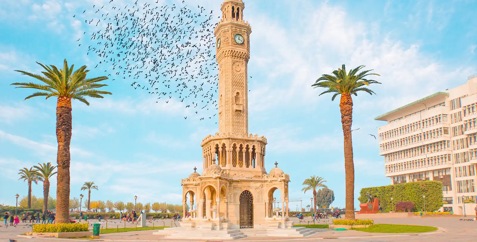 Famous Clock Tower of İzmir