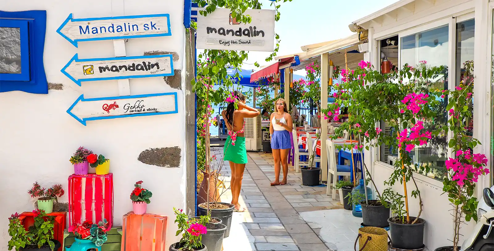 Bazaar in Bodrum is a colorful and beautiful place. You can't miss a visit to Bodrum's Bazaar.