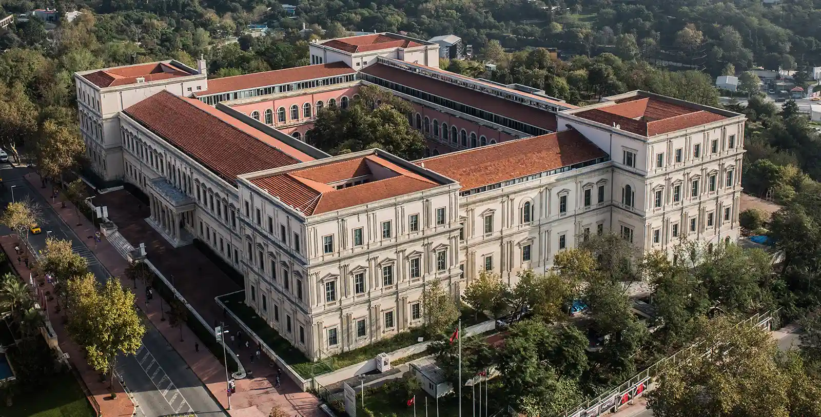 A historic building of Istanbul Technical University located in the heart of Istanbul. ITU is one of the most known universities in Turkey