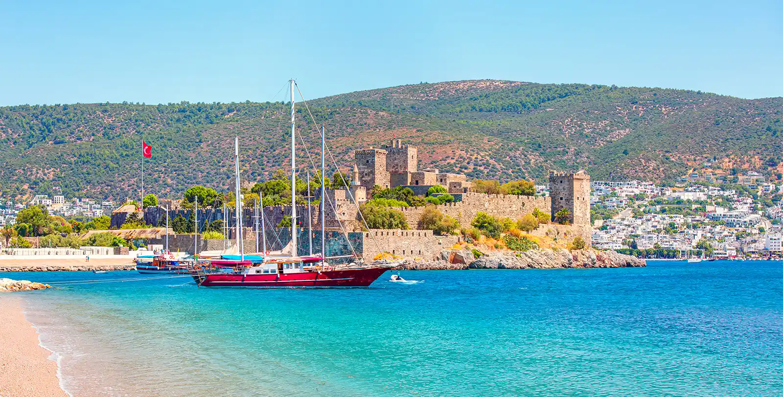St. Peter's Castle is a major Bodrum attraction.